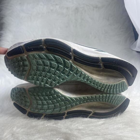 Nike Womens Air Zoom Pegasus 38 White/blue size 7.5 - Picture 6 of 9